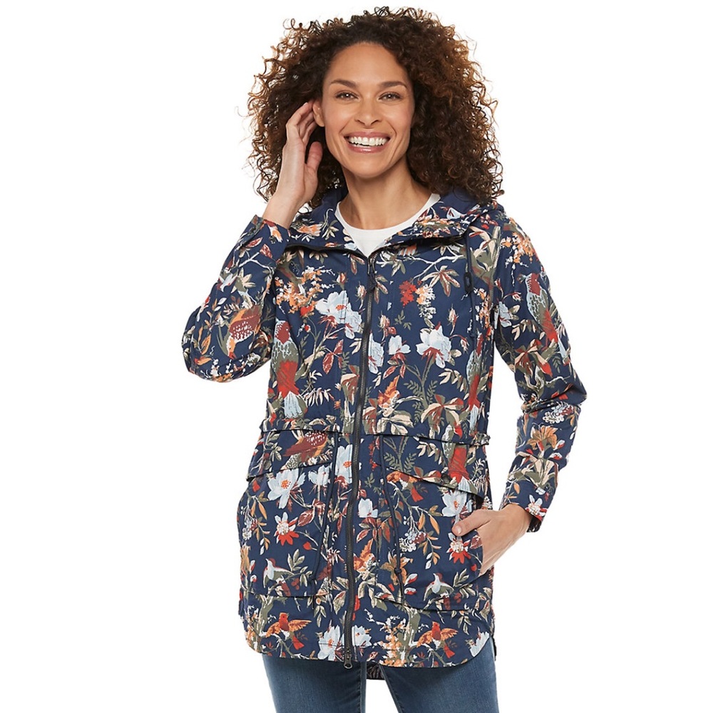 Columbia | West Bluff Printed Anorak Hooded Jacket